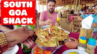 South Goa | Blue Corner Shack - Benaulim Beach | Delicious Food With A Stunning View! | Goa Vlog |