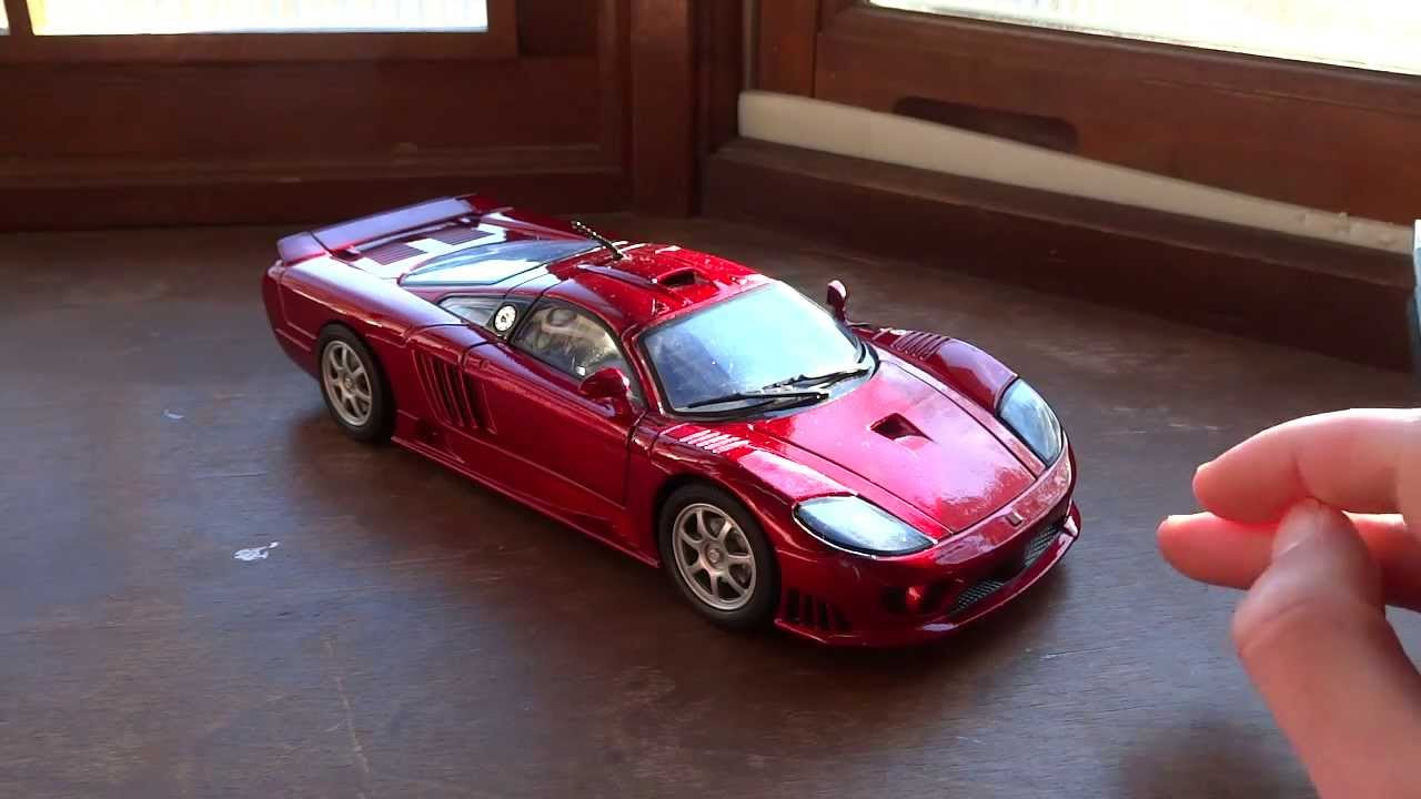1/18 Saloon ( サリーン ) S7 レッド MOTOR MAX Review of 1/18 Saleen S7 by Motormax - YouTube