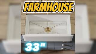 Kraus 33" Farmhouse Apron Front Kitchen Sink
