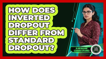 How Does Inverted Dropout Differ From Standard Dropout?
