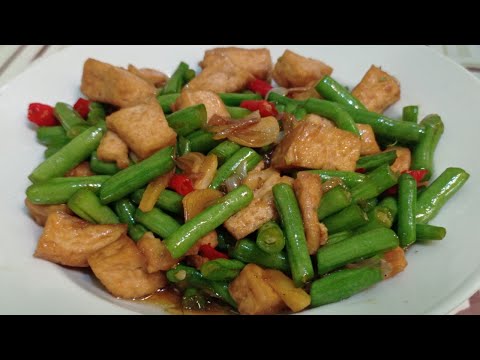 Tumis Buncis Wortel Tahu Saus Tiram