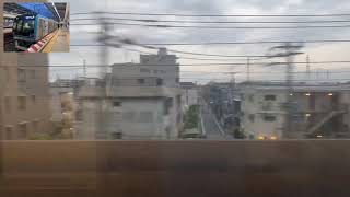 地下鉄最速の100km/h運転！！東京メトロ東西線15000系走行音・車窓 浦安〜西船橋