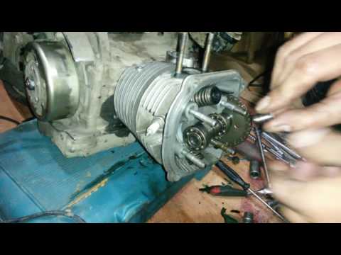 Ремонт двигателя скутера 157QMJ Jialing martian 150cc