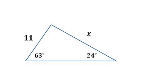 Use the Law of Sines to Determine a Side Length (AAS)