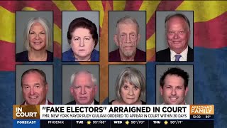 Arizona's alleged 'fake electors' arraigned; what we know