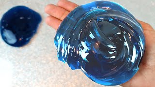 ASMR WATER SUGAR SLIME RECIPE💦🎧👅 How to make Jiggly Water Slime at home