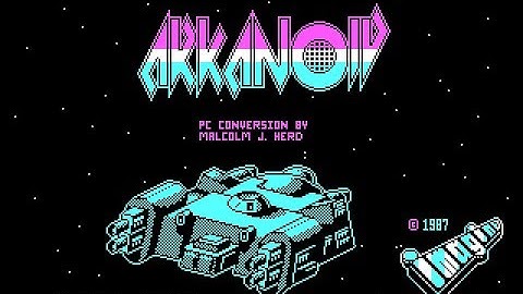 Arkanoid Comparison - MSX/BBC Micro/Amstrad CPC 464/ZX Spectrum/Commodore 64