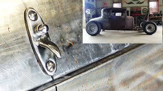 Trunk Latch Made From Scratch  - Model A Coupe Street Rat