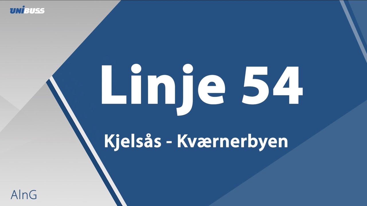 Linje 54 Kjelsås - Kværnerbyen