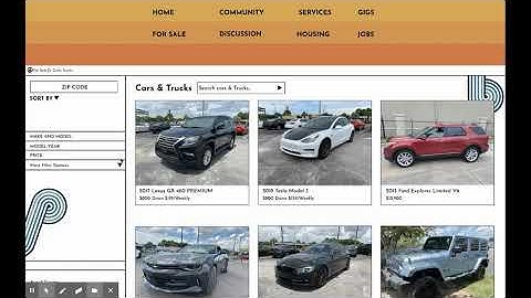Presentation Craigslist Redesign