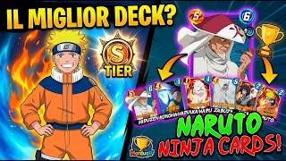 UNO DEI MIGLIORI DECK di NARUTO NINJA CARDS! 🔥 È META?!
