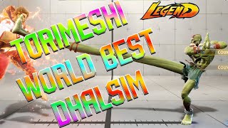 Street Fighter 6 🔥 Torimeshi World Strongest Dhalsim Right Now !