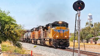 Phoenix to Tucson train through Gilbert, AZ