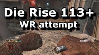 Die Rise Round 119+ World Record  (black ops 2 zombies)