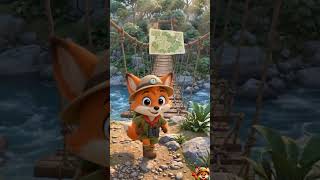 Ray lost his treasure map! 😱🗺️ Can he catch it and find the treasure? 🦊✨ Watch till the end!