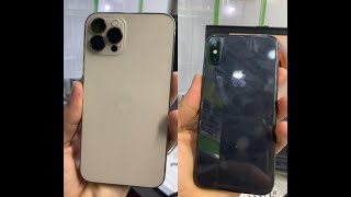 iPhone x body change to iPhone 12