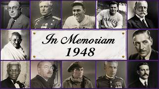 Obituary: Famous Actors WE LOST in 1948 | Legacy Memoriam