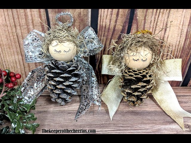 12 Christmas decoration ideas with pine cones 