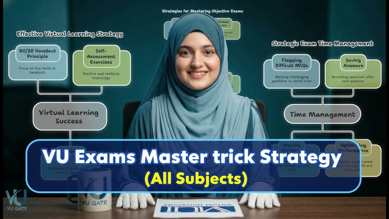 VU Exams Master Strategy (All Subjects) | Ultimate Study Strategy for ...