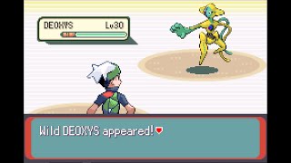 Emerald Retail RNG Manipulation for Shiny Deoxys