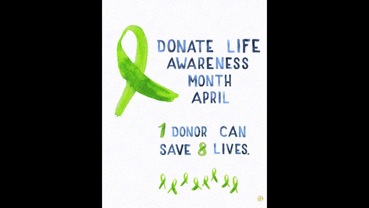 April Be A Donor Month