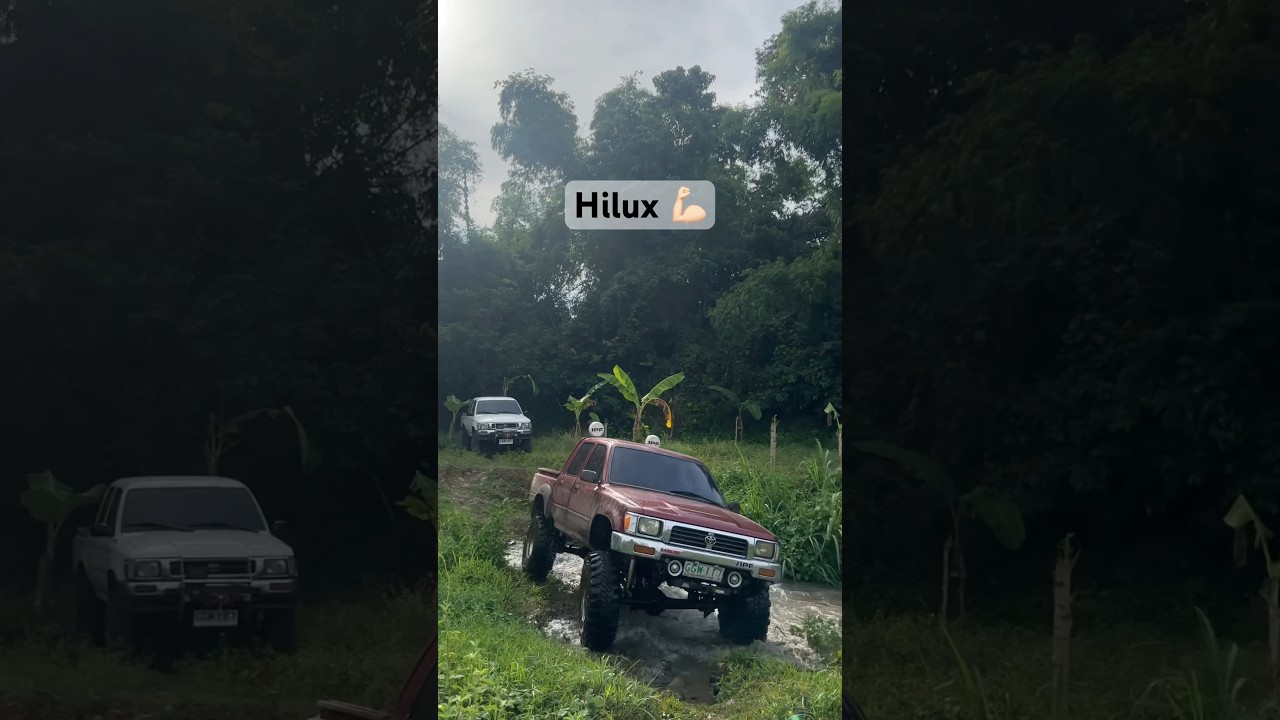 Flexin’ this Hilux LN106’s suspension 💪🏻 