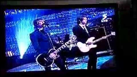 The Click Five performing 