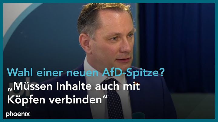 Tino Chrupalla vor dem 12. Bundesparteitag der AfD