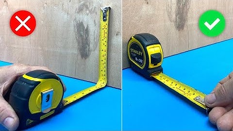 Few People Know About This Tape Measure Feature! Hidden Features of Tape Measure