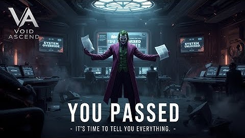 YOU PASSED-YOU UNLOCKED THE FINAL LEVEL – NOW THE TRUTH IS YOURS 🔐🧠⚡ - Joker Speech Powerful 