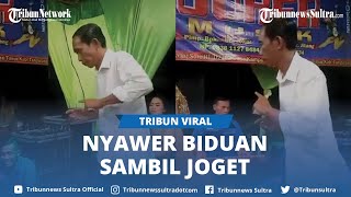 VIRAL Bapak-bapak Mirip Jokowi Joget Sambil Nyawer Biduan, Sudah Ditonton 4,6 Juta Kali