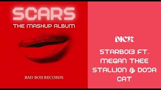 Starboi3 - Dick ft. Megan Thee Stallion & Doja Cat (AUDIO)[MASHUP]