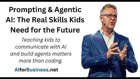 Teaching kids to communicate with AI and build agents matters more than coding.