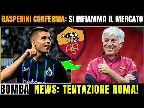Video Mercato RomaAnnuncio in Arrivo! Gasperini Spinge per un Bomber!
