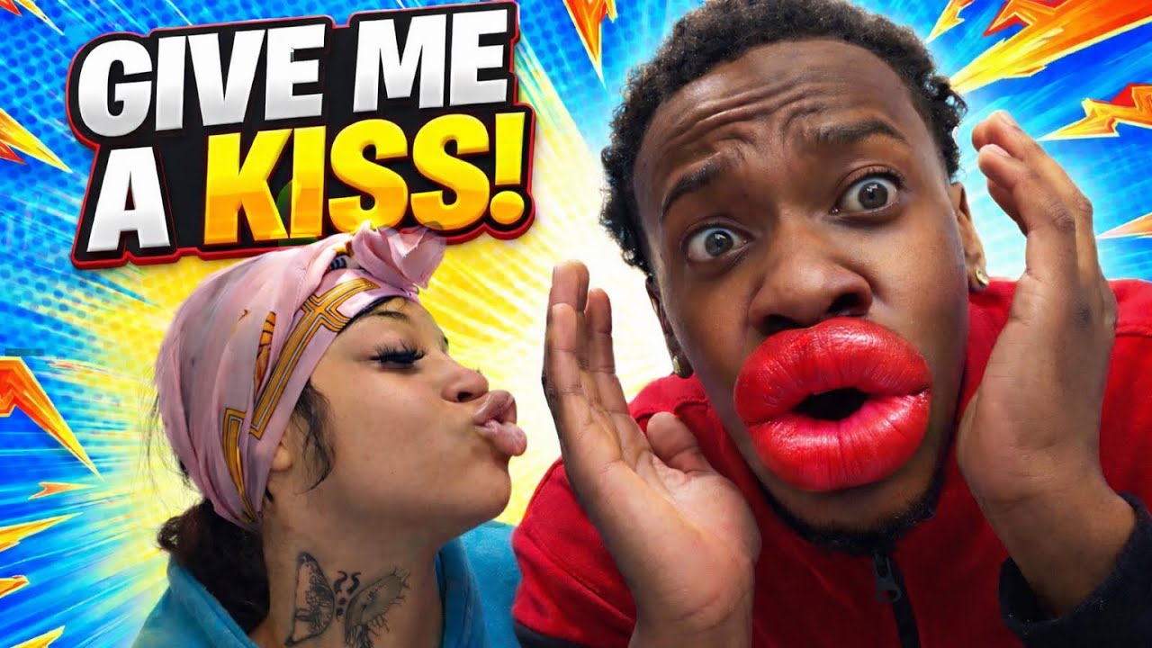 Kissing Boyfriend With Burning Lip Plumper *PRANK*