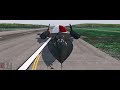 X-Plane 12.4 - Lockheed SR-71 Blackbird / TFFR Maryse Condé Guadeloupe - Landing