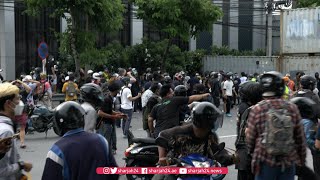 Thai police fire rubber bullets and tear gas at Bangkok rally