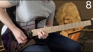 Def Leppard - Die Hard the Hunter- Live &#39;In The Round&#39; (Steve Clark - Guitar Cover)