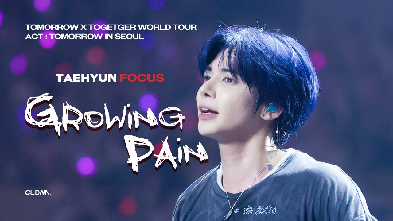 250822-23 ACT : TOMORROW IN SEOUL 'Growing Pain' 투모로우바이투게더 태현 직캠 fancam｜TXT TAEHYUN focus