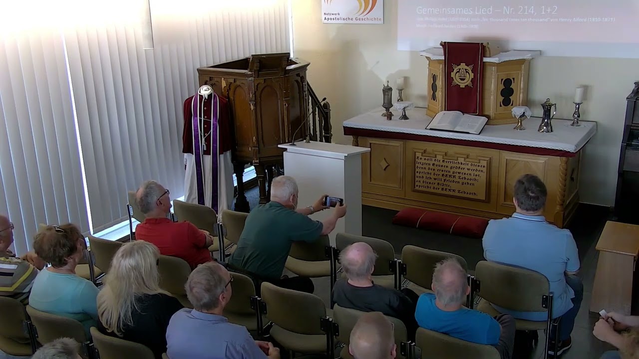 Archivjubiläum: Apostolisches Liederbuch Nr. 214 - Zehntausend mal zehntausend