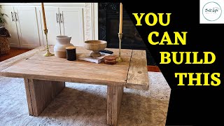 Farmhouse Coffee Table DIY - Beginner Step By Step Build by Drew Larsen Designs 408 views 10 months ago 8 minutes