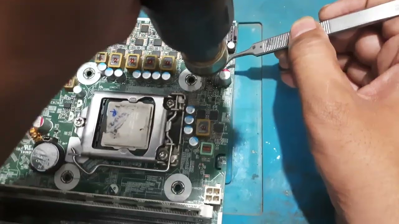 CASE STUDY 168: HP BRANDED DESKTOP MOTHERBOARD REPAIR in hindi