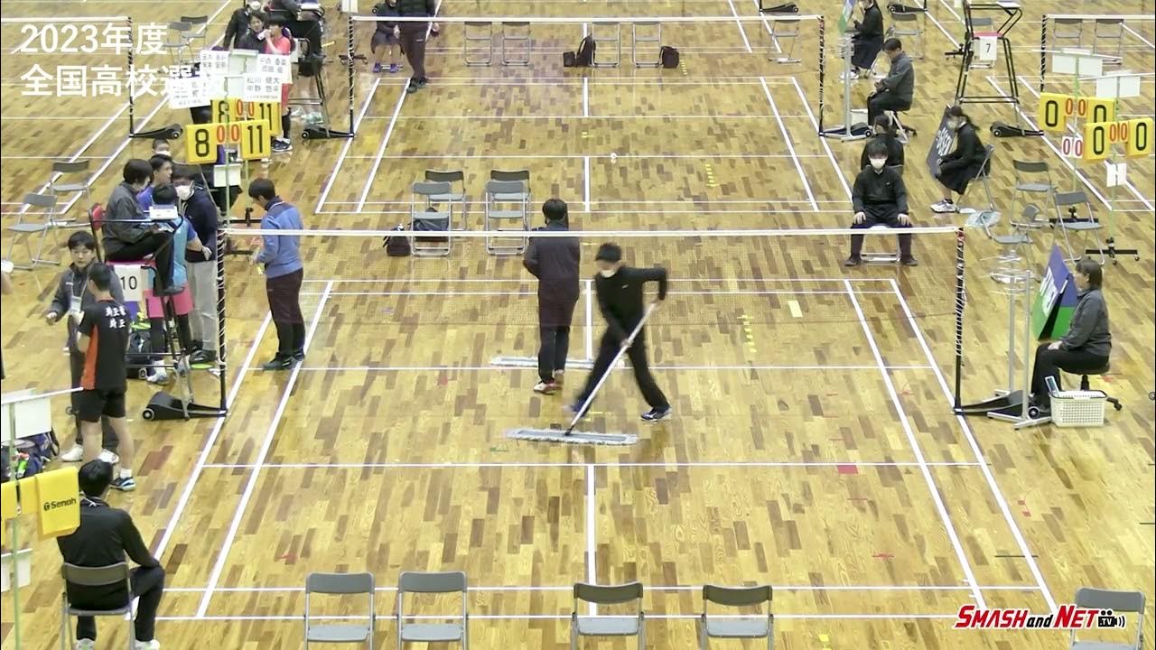 松川健大/中静悠斗(ふたば未来学園)vs 有江琥珀/澤田修志(埼玉栄) 男子D準決勝【高校選抜2023年度】 YouTube