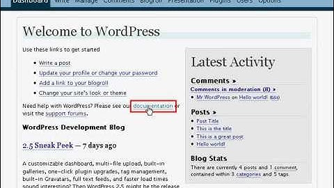 Wordpress Dashboard Tutorial 000WebHost FREE web hosting
