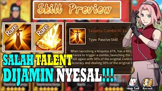 YANG BENAR BUILD TALENT HERO JIKA TIDAK MAU GAGAL | NARUTO | NINJA WAR | NINJA CHRONICLES screenshot 3
