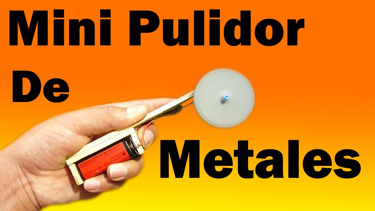 Pulidor de metales casero