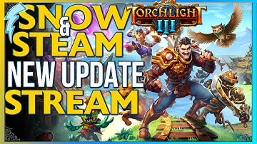 Streaming Torchlight 3 - Testing the Snow and Steam Update on the PTR !builds !discord