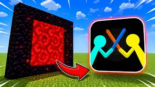 ⚠️ The Forbidden Stickman Portal in Minecraft! screenshot 5
