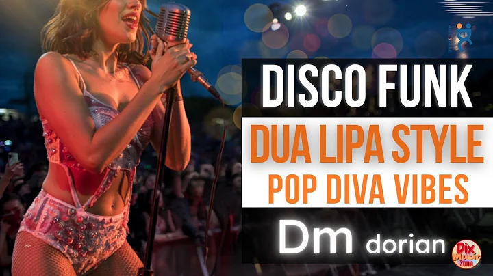Disco Funk Backing Track – Dua Lipa Style in Dm Dorian (108 BPM) | Practice Session