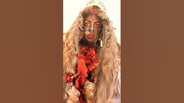 Maa Kali Look! #shivshakti #grwm #subharajput #makeup #bts #love